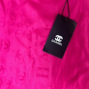 CHANEL scarf! NWT. FREE SHIPPING.